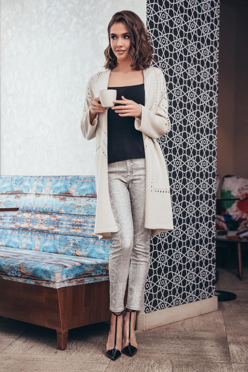 Emily Lightweight Cardigan With Pockets (Linen)